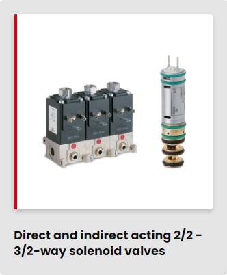 Direct and indirect acting 2 2 - 3 2 -way solenoid valves_CAMOZZI