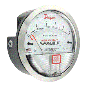 SERIES 2000 MAGNEHELIC® DIFFERENTIAL PRESSURE GAGES