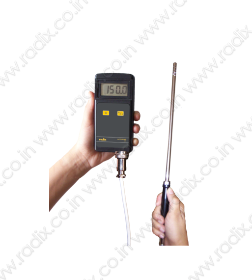 Thiết bị đo nhiệt độ cầm tay ACCURAD71 RADIX Việt Nam