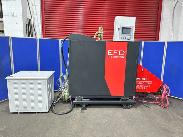 Dây chuyền sản xuất ống thép sử dụng máy hàn ống cao tần EFD Weldac