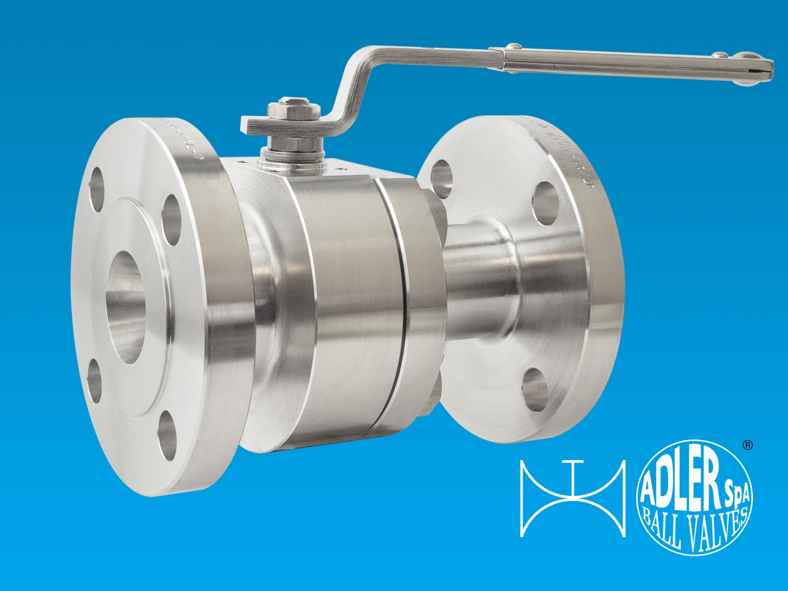 Van bi split body Adler VE2 ANSI 150 chính hãng Ý