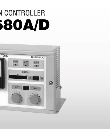 Chi tiết cụm nút điều khiển của bộ điều khiển lực căng NIRECO TC680A/D