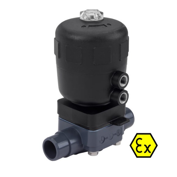 Van màng Burkert Type 2030 điều khiển khí nén