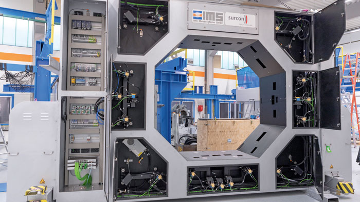 Hệ IMS surcon 3D tại nhà máy thép