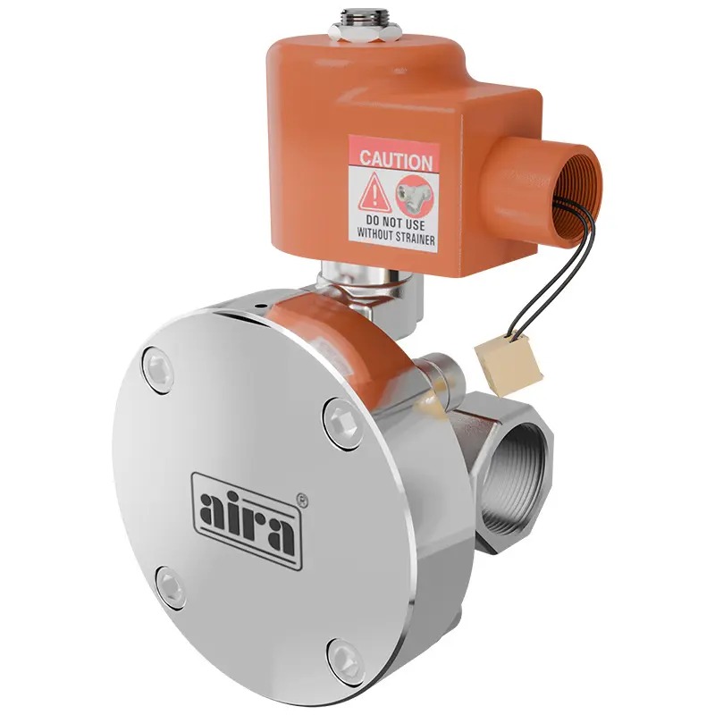 Van điện từ piston AIRA trong hệ hơi