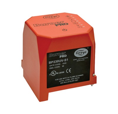 Chi tiết mặt trước bộ điều khiển Fireye BurnerPRO BP230UV-S1