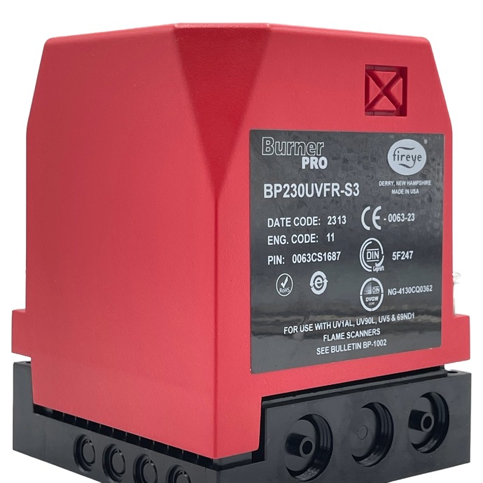 Bộ điều khiển Fireye BurnerPRO BP230UVFR-S3 gắn trên đế đấu dây