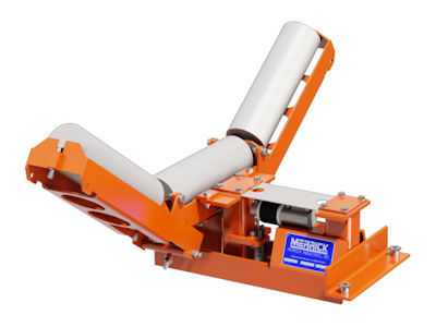 Module cân băng tải Merrick Model 475 với con lăn máng