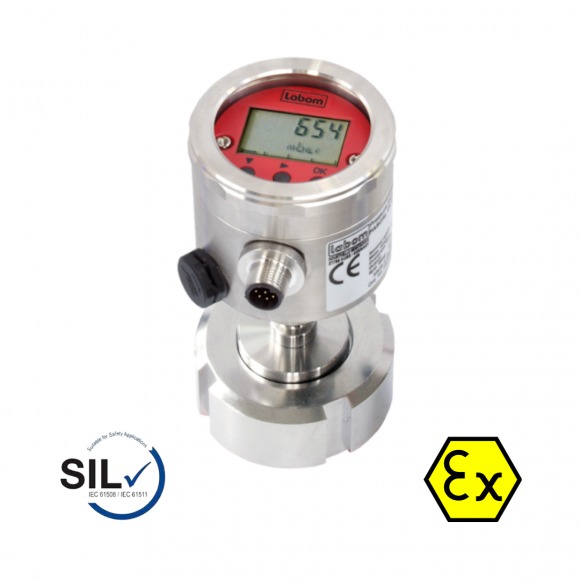Cảm biến áp suất màng LABOM PASCAL CV3110 chính hãng Đức, bản chuẩn vệ sinh cho thực phẩm dược phẩm