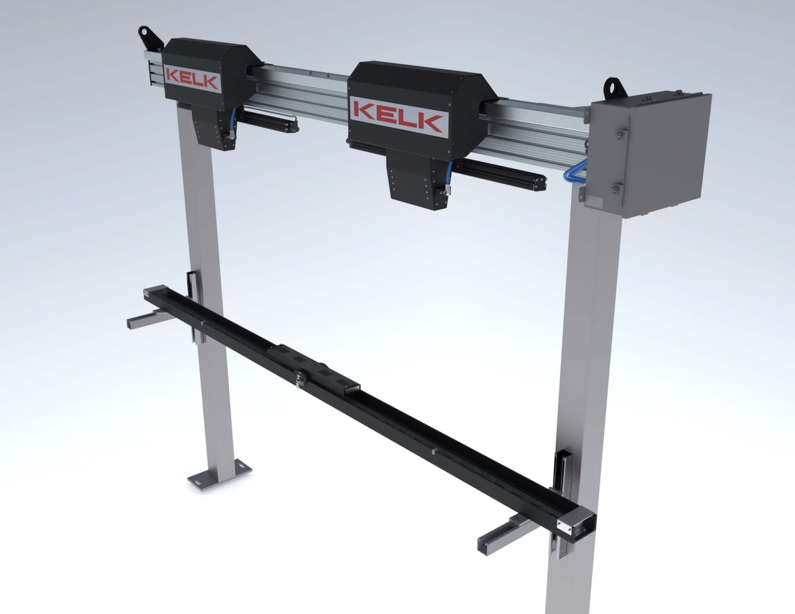 Hệ thống đo rộng ACCUBAND KELK lắp đặt tại nhà máy cán