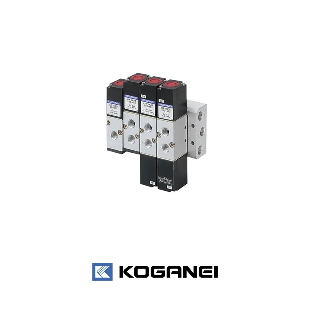Van điện từ khí nén Koganei (ảnh minh họa dòng van Koganei)
