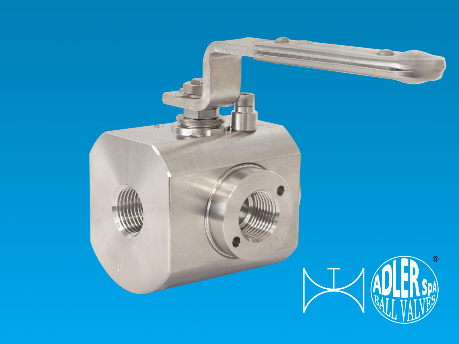 Van bi 3 ngã Adler FZ6 ứng dụng chuyển hướng dòng trong công nghiệp
