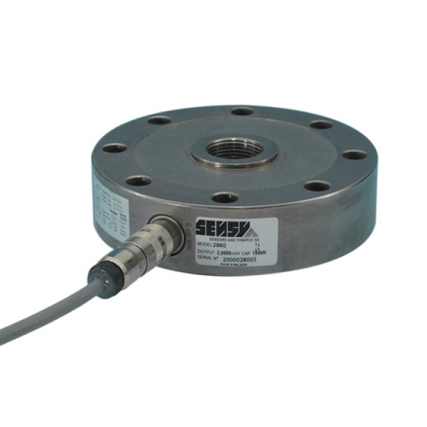 Load cell pancake Sensy 2960 bản thép không gỉ cho ứng dụng công nghiệp