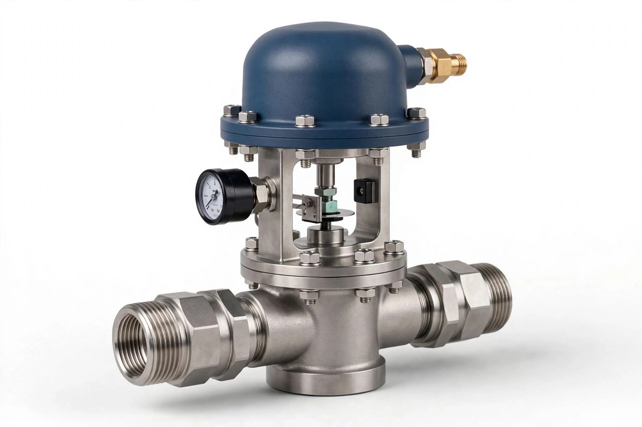 Van màng GEMU 650 lắp đặt trong nhà máy dược phẩm