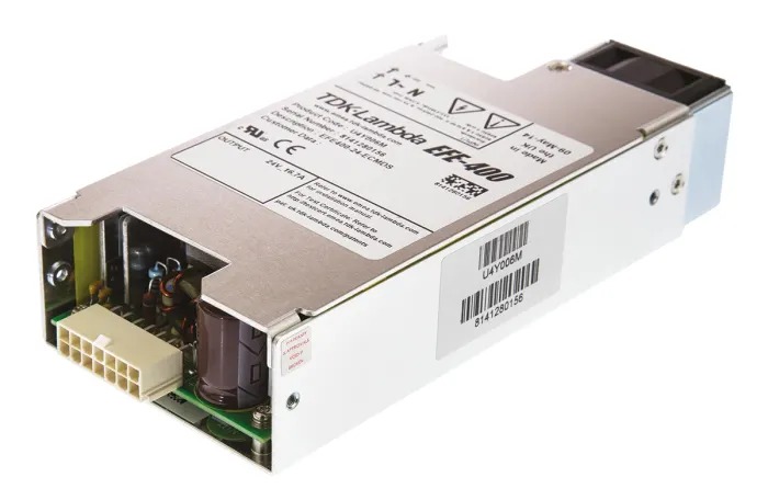 Nguồn TDK-Lambda EFE400 bản cover chassis quạt cho tủ điều khiển