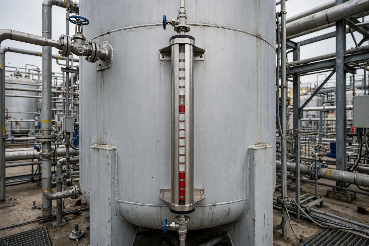 Bộ hiển thị BMD lắp trên chỉ thị mức bypass tại nhà máy