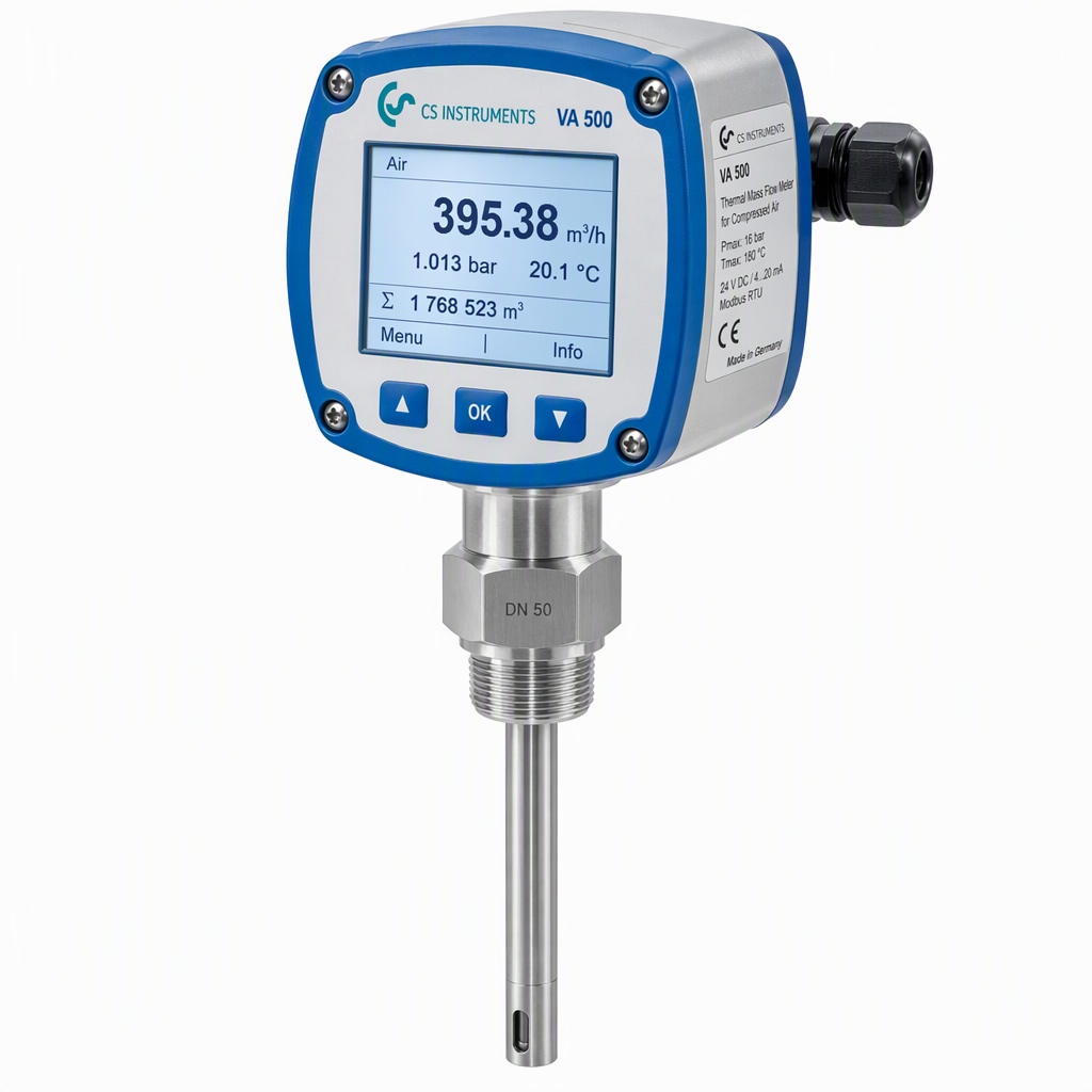 Lưu Lượng Kế CS Instruments VA 500 - Flow Meter Đo Lưu Lượng Khí Nén