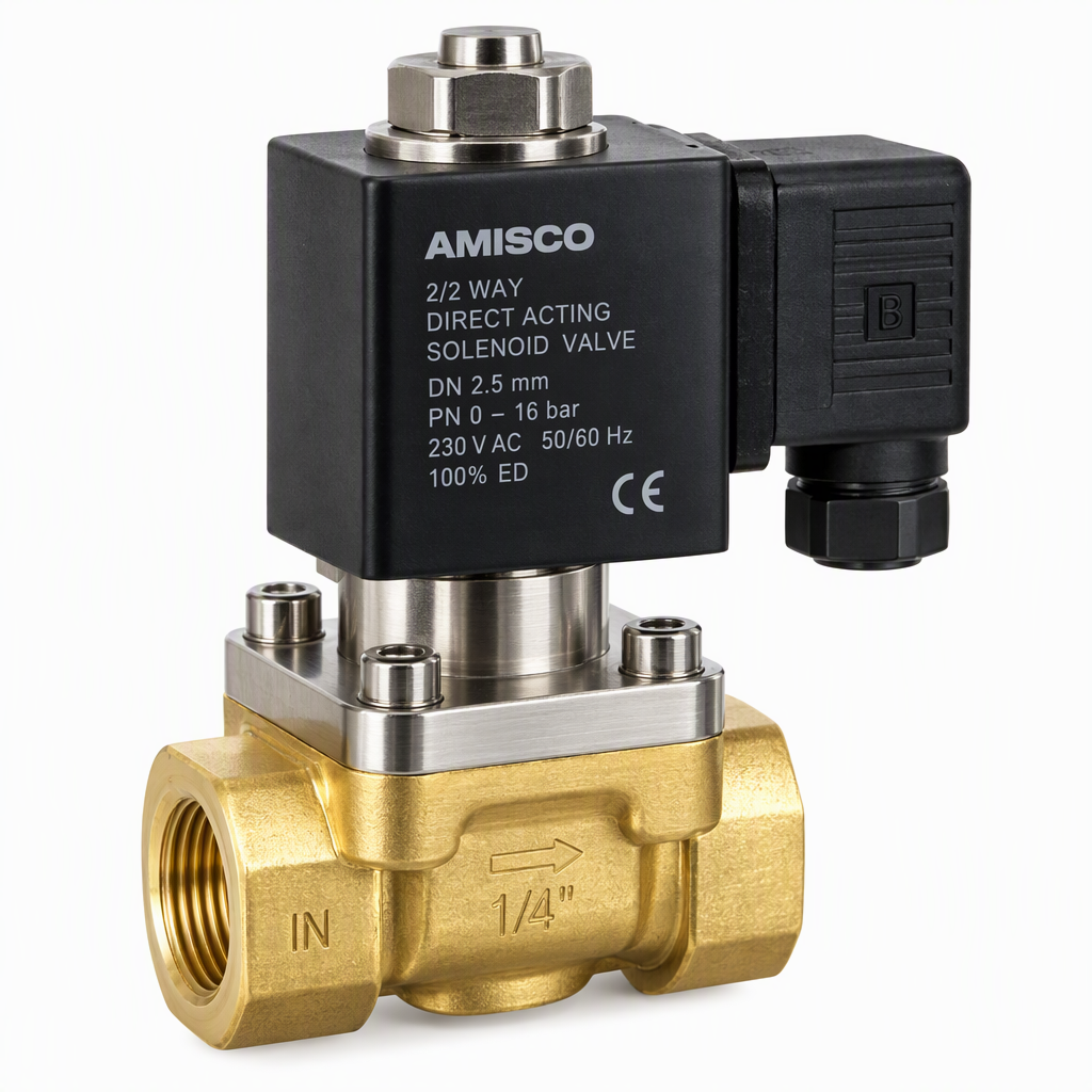 Van Điện Từ Solenoid Valve IMI NORGREN 2/2 Chiều - Nắp Dây Directo